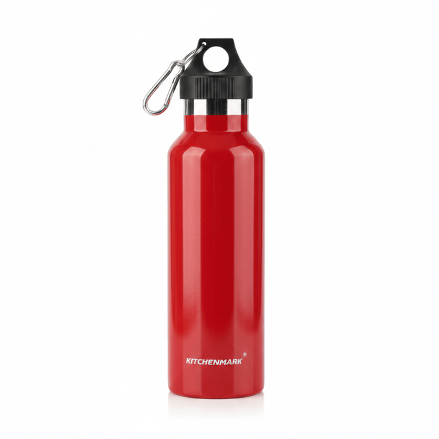 Kitchenmark Red Vacuum Insulated Water Bottle - 580ml - Al Kabayel Discount CentreKitchenmark Red Vacuum Insulated Water Bottle - 580mlWater BottlesKITCHENMARKAl Kabayel Discount Centre