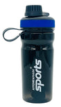 Kitchenmark Sports Plastic Water Bottle 600ml, Black - Blue - Al Kabayel Discount CentreKitchenmark Sports Plastic Water Bottle 600ml, Black - BlueWater BottlesKITCHENMARKAl Kabayel Discount Centre