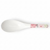Kitchenmark White Melamine Serving Spoon with Pink Floral Design — 21cm - Al Kabayel Discount CentreKitchenmark White Melamine Serving Spoon with Pink Floral Design — 21cmSpatulas And SpoonsKITCHENMARKAl Kabayel Discount Centre