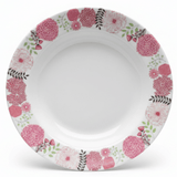 Kitchenmark White Melamine Soup Plate with Pink Floral Design — 9 Inch - Al Kabayel Discount CentreKitchenmark White Melamine Soup Plate with Pink Floral Design — 9 InchPlatesKITCHENMARKAl Kabayel Discount Centre
