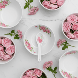 Kitchenmark White Melamine Soup Spoon – Pink Floral Design | 13.5cm - Al Kabayel Discount CentreKitchenmark White Melamine Soup Spoon – Pink Floral Design | 13.5cmSpatulas And SpoonsKITCHENMARKAl Kabayel Discount Centre