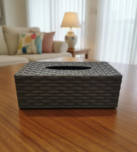 KLINEX Plastic Tissue Box – Sleek Gray Color Modern Design, Durable & Easy to Clean for Home, Office or Car Use - Al Kabayel Discount CentreKLINEX Plastic Tissue Box – Sleek Gray Color Modern Design, Durable & Easy to Clean for Home, Office or Car UseHome Décor AccentsKLINEXAl Kabayel Discount Centre