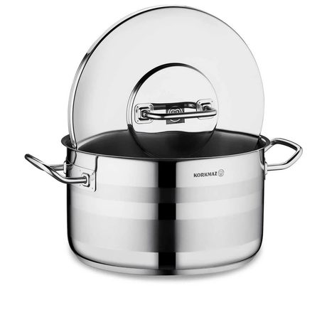 KORKMAZ Astra - 2 Casserole 26cm x 14cm, 7.25 Liter - Al Kabayel Discount CentreKORKMAZ Astra - 2 Casserole 26cm x 14cm, 7.25 LiterCasseroles & Stock PotsKORKMAZAl Kabayel Discount Centre
