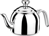 KORKMAZ Droppa Stainless Steel Tea Pot 1.1 Liter, Induction Base - Al Kabayel Discount CentreKORKMAZ Droppa Stainless Steel Tea Pot 1.1 Liter, Induction BaseTea/Coffee PotsKORKMAZAl Kabayel Discount Centre