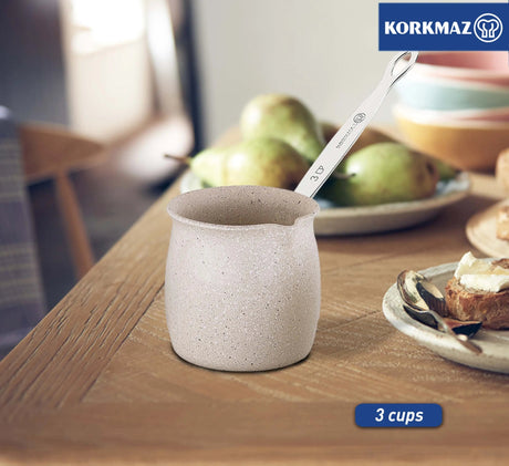 KORKMAZ Granite Coating Coffee Warmer, 3Cup Capacity - Al Kabayel Discount CentreKORKMAZ Granite Coating Coffee Warmer, 3Cup CapacityTea/Coffee PotsKORKMAZAl Kabayel Discount Centre