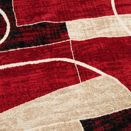Kristal Red & Beige Polyester Carpet Made in Turkey - 200×290 cm - Al Kabayel Discount CentreKristal Red & Beige Polyester Carpet Made in Turkey - 200×290 cmMats Carpets & RugsKRISTALAl Kabayel Discount Centre