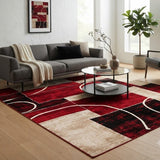 Kristal Red & Beige Polyester Carpet Made in Turkey - 200×290 cm - Al Kabayel Discount CentreKristal Red & Beige Polyester Carpet Made in Turkey - 200×290 cmMats Carpets & RugsKRISTALAl Kabayel Discount Centre