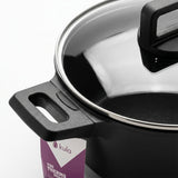 Kula Thermo Series Non-Stick Cooking Pot 24 cm with Glass Lid - Al Kabayel Discount CentreKula Thermo Series Non-Stick Cooking Pot 24 cm with Glass LidCasserolesKULAAl Kabayel Discount Centre