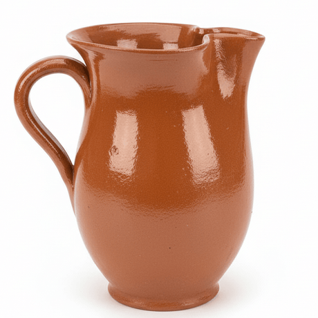 La Dehesa Artisan Brown Clay Jarra Jug – Small Rustic Serving Pitcher | Made in Spain | 0.5L - Al Kabayel Discount CentreLa Dehesa Artisan Brown Clay Jarra Jug – Small Rustic Serving Pitcher | Made in Spain | 0.5LJugsLA DEHESAAl Kabayel Discount Centre
