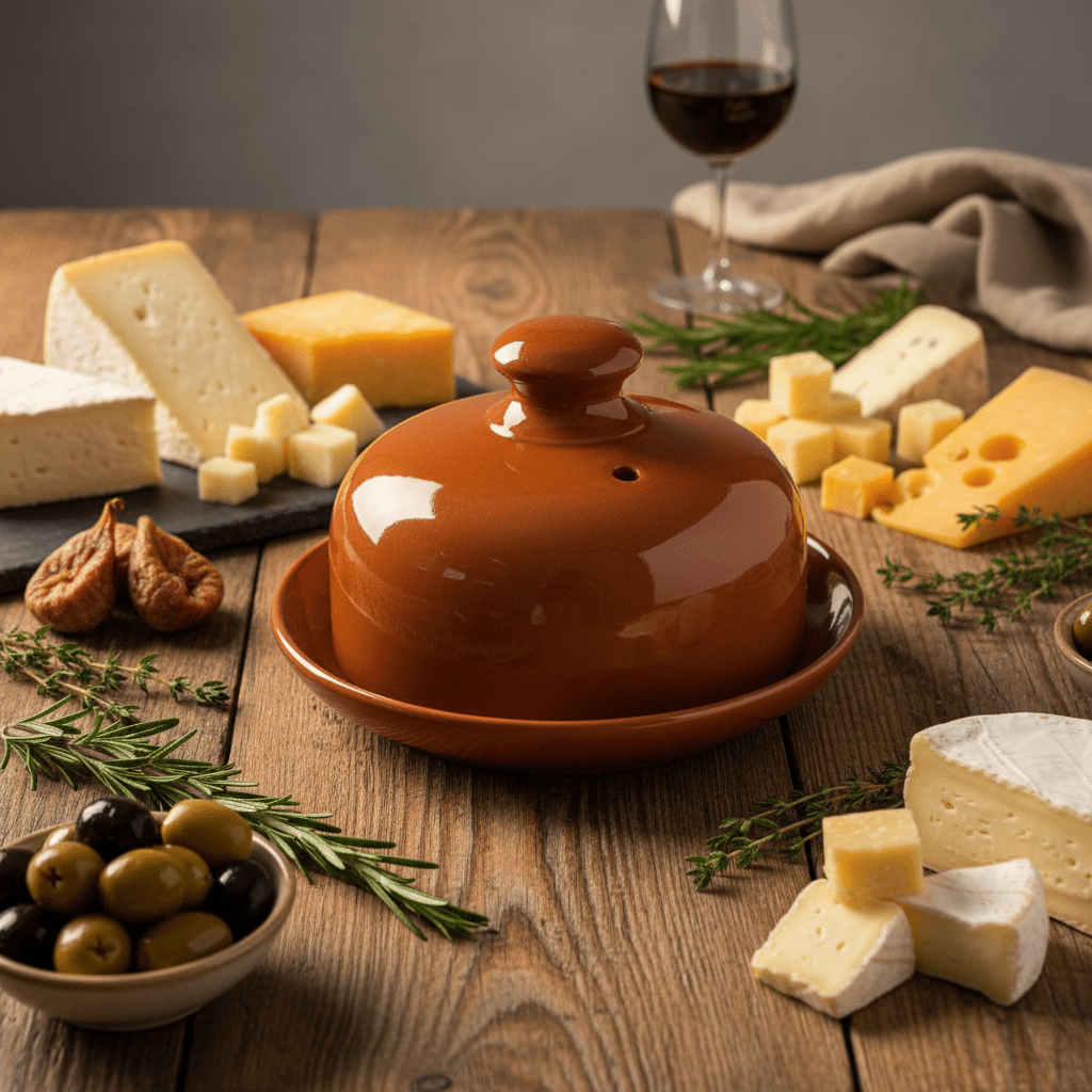 La Dehesa Brown Clay Cheese Serving Dish Rustic Table Plate | Made in Spain | 20cm - Al Kabayel Discount CentreLa Dehesa Brown Clay Cheese Serving Dish Rustic Table Plate | Made in Spain | 20cmPlatesLA DEHESAAl Kabayel Discount Centre