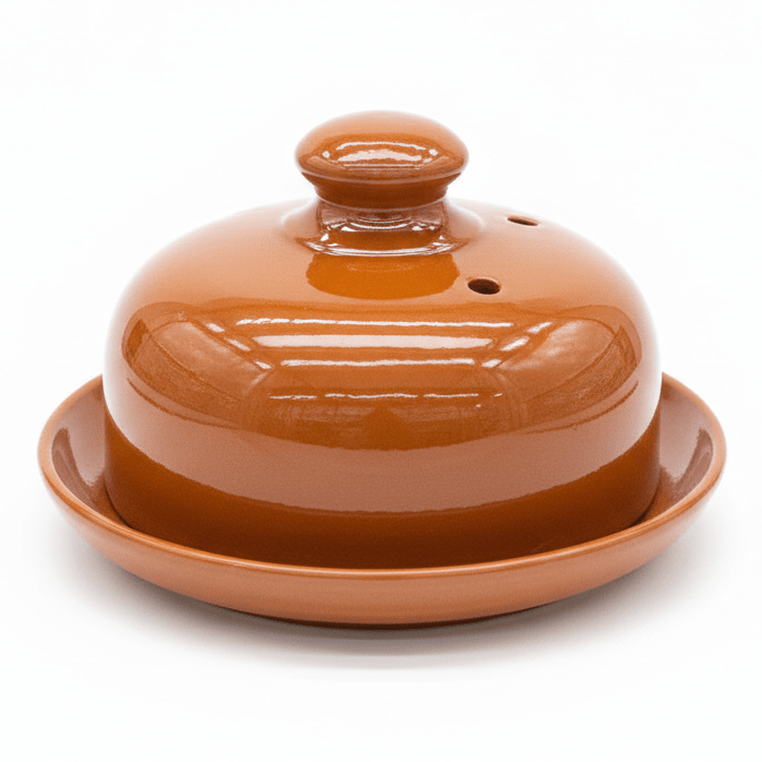 La Dehesa Brown Clay Cheese Serving Dish Rustic Table Plate | Made in Spain | 20cm - Al Kabayel Discount CentreLa Dehesa Brown Clay Cheese Serving Dish Rustic Table Plate | Made in Spain | 20cmPlatesLA DEHESAAl Kabayel Discount Centre
