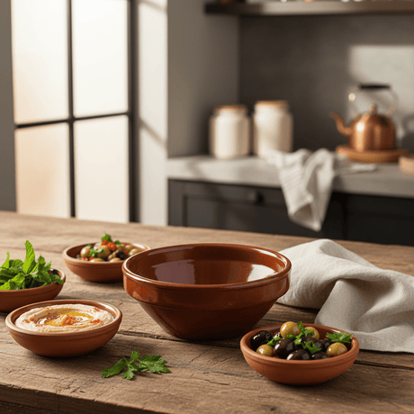 La Dehesa Brown Clay Rimmed Soup Bowl Small Traditional Serving Bowl | Made in Spain | 6.5cm - Al Kabayel Discount CentreLa Dehesa Brown Clay Rimmed Soup Bowl Small Traditional Serving Bowl | Made in Spain | 6.5cmBowlsLA DEHESAAl Kabayel Discount Centre