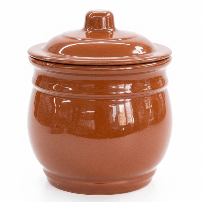 La Dehesa Brown Clay Storage Jar with Lid Rustic Kitchen Container | Made in Spain |230ml - Al Kabayel Discount CentreLa Dehesa Brown Clay Storage Jar with Lid Rustic Kitchen Container | Made in Spain |230mlJars & Food SaversLA DEHESAAl Kabayel Discount Centre