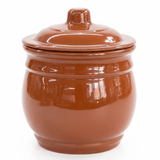 La Dehesa Brown Clay Storage Jar with Lid Rustic Kitchen Container | Made in Spain |230ml - Al Kabayel Discount CentreLa Dehesa Brown Clay Storage Jar with Lid Rustic Kitchen Container | Made in Spain |230mlJars & Food SaversLA DEHESAAl Kabayel Discount Centre