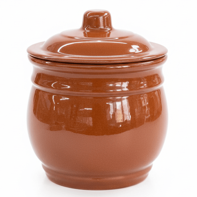 La Dehesa Brown Clay Storage Jar with Lid Rustic Kitchen Container | Made in Spain |230ml - Al Kabayel Discount CentreLa Dehesa Brown Clay Storage Jar with Lid Rustic Kitchen Container | Made in Spain |230mlJars & Food SaversLA DEHESAAl Kabayel Discount Centre