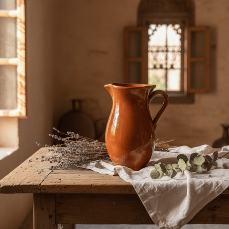 La Dehesa Premium Brown Clay Jarra Jug Large Rustic Serving Pitcher Made in Spain - 2L - Al Kabayel Discount CentreLa Dehesa Premium Brown Clay Jarra Jug Large Rustic Serving Pitcher Made in Spain - 2LJugsLA DEHESAAl Kabayel Discount Centre