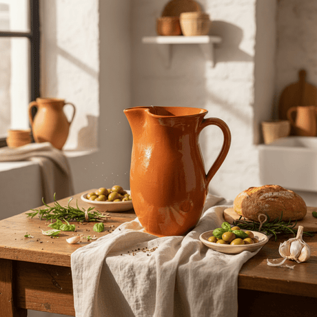 La Dehesa Traditional Brown Clay Water Jug Classic Handmade Pitcher Made in Spain - 1L - Al Kabayel Discount CentreLa Dehesa Traditional Brown Clay Water Jug Classic Handmade Pitcher Made in Spain - 1LJugsLA DEHESAAl Kabayel Discount Centre