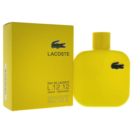 Lacoste Eau De Lacoste L.12.12 Jaune - Optimistic EDT for Men - 100ml - Al Kabayel Discount CentreLacoste Eau De Lacoste L.12.12 Jaune - Optimistic EDT for Men - 100mlPerfumesLACOSTEAl Kabayel Discount Centre