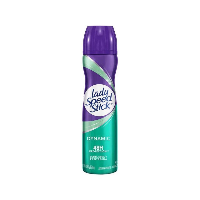 Lady Speed Stick Dynamic Women Deodorant Spray - 150ML - Al Kabayel Discount CentreLady Speed Stick Dynamic Women Deodorant Spray - 150MLFragrancesLADY SPEED STICKAl Kabayel Discount Centre