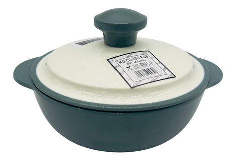 LANDREEN Melamine Food Bowl with Lid – 6.6" Green and White Serving Bowl - Al Kabayel Discount CentreLANDREEN Melamine Food Bowl with Lid – 6.6" Green and White Serving BowlBowlsLANDREENAl Kabayel Discount Centre