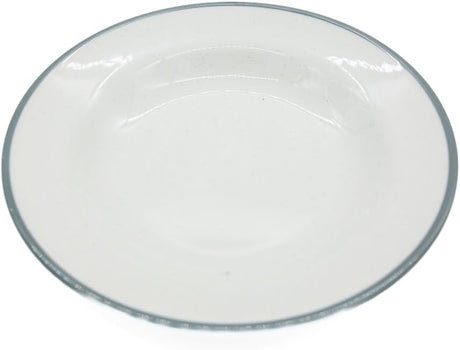 Landreen Melamine Round Soup Plate - 26CM - White&Grey - Al Kabayel Discount CentreLandreen Melamine Round Soup Plate - 26CM - White&GreyPlatesLANDREENAl Kabayel Discount Centre