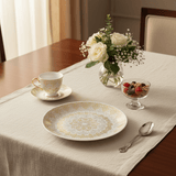 Larah by Borosil White & Gold Opalware Soup Plate 9 Inch - Al Kabayel Discount CentreLarah by Borosil White & Gold Opalware Soup Plate 9 InchPlatesBOROSILAl Kabayel Discount Centre