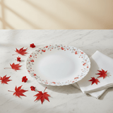 Larah Fluted White Opalware Dinner Plate with Red Floral Design – 27cm - Al Kabayel Discount CentreLarah Fluted White Opalware Dinner Plate with Red Floral Design – 27cmPlatesLARAHAl Kabayel Discount Centre