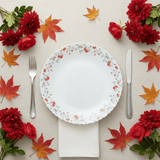 Larah Fluted White Opalware Dinner Plate with Red Floral Design – 27cm - Al Kabayel Discount CentreLarah Fluted White Opalware Dinner Plate with Red Floral Design – 27cmPlatesLARAHAl Kabayel Discount Centre