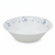 Larah Fluted White Opalware Multipurpose Bowl with Blue Floral Design – 6.5 Inch - Al Kabayel Discount CentreLarah Fluted White Opalware Multipurpose Bowl with Blue Floral Design – 6.5 InchBowlsLARAHAl Kabayel Discount Centre