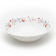 Larah Fluted White Opalware Multipurpose Bowl with Red Floral Design – 6.5 Inch - Al Kabayel Discount CentreLarah Fluted White Opalware Multipurpose Bowl with Red Floral Design – 6.5 InchBowlsLARAHAl Kabayel Discount Centre