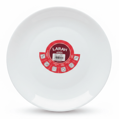 Larah Plain White Opalware Dinner Plate – 27cm - Al Kabayel Discount CentreLarah Plain White Opalware Dinner Plate – 27cmPlatesLARAHAl Kabayel Discount Centre