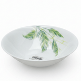 Larah White Opalware Bowl with Elegant Leaf Design – 6.5 Inch - Al Kabayel Discount CentreLarah White Opalware Bowl with Elegant Leaf Design – 6.5 InchBowlsLARAHAl Kabayel Discount Centre