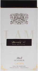 Lattafa Ana Abiyedh Leather Eau de Parfum for Unisex - 60ML - Al Kabayel Discount CentreLattafa Ana Abiyedh Leather Eau de Parfum for Unisex - 60MLPerfumesLATTAFAAl Kabayel Discount Centre
