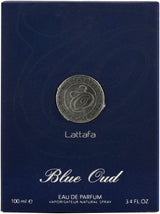 Lattafa Blue Oud Unisex Eau de Parfum - 100ML - Al Kabayel Discount CentreLattafa Blue Oud Unisex Eau de Parfum - 100MLPerfumesLATTAFAAl Kabayel Discount Centre