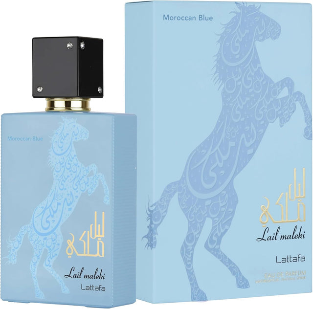 Lattafa Lail Maleki Maroccan Blue Eau de Parfum 100 ml - Al Kabayel Discount CentreLattafa Lail Maleki Maroccan Blue Eau de Parfum 100 mlPerfumesLATTAFAAl Kabayel Discount Centre