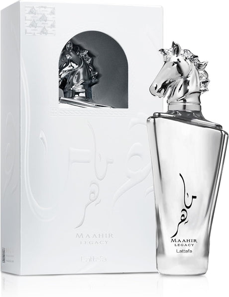 Lattafa Maahir Classic Eau de Parfum 100ml – Elegant Unisex Arabian Inspired Scent - Al Kabayel Discount CentreLattafa Maahir Classic Eau de Parfum 100ml – Elegant Unisex Arabian Inspired ScentPerfumesLATTAFAAl Kabayel Discount Centre