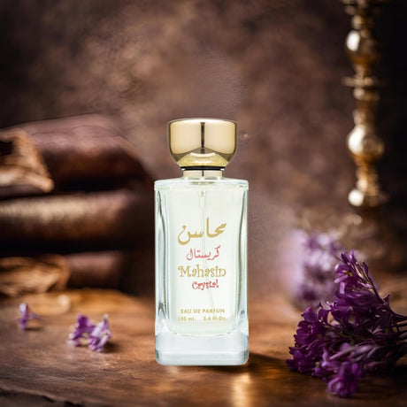 Lattafa Mahasin Crystal Eae De Parfum For Women - 100ML with Deodorant - 50ML - Al Kabayel Discount CentreLattafa Mahasin Crystal Eae De Parfum For Women - 100ML with Deodorant - 50MLPerfumesLATTAFAAl Kabayel Discount Centre