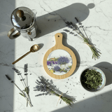 Lavender Provence Round Bamboo Coaster — 20cm - Al Kabayel Discount CentreLavender Provence Round Bamboo Coaster — 20cmHome Décor AccentsAKDCAl Kabayel Discount Centre