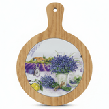 Lavender Provence Round Bamboo Coaster — 20cm - Al Kabayel Discount CentreLavender Provence Round Bamboo Coaster — 20cmHome Décor AccentsAKDCAl Kabayel Discount Centre
