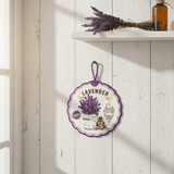 Lavender Round Ceramic Coaster | 20cm Scalloped Decorative Design - Al Kabayel Discount CentreLavender Round Ceramic Coaster | 20cm Scalloped Decorative DesignHome Décor AccentsAKDCAl Kabayel Discount Centre