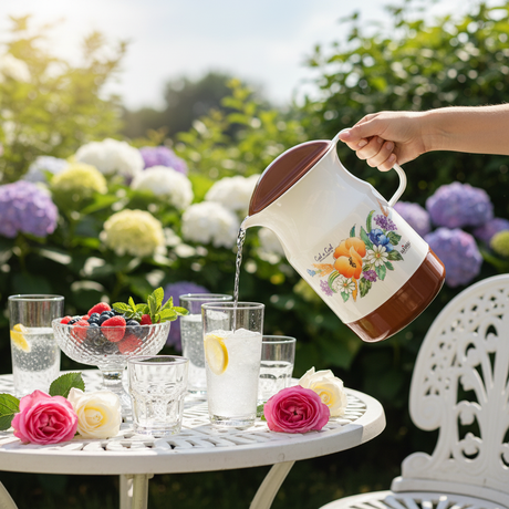 Lavenna Cool - n - Cool Insulated Jug 2.20L – White & Brown Floral Design - Al Kabayel Discount CentreLavenna Cool - n - Cool Insulated Jug 2.20L – White & Brown Floral DesignJugsLAVENNAAl Kabayel Discount Centre