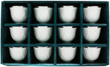 Lavin Ceramic 12Pcs Cawa Cup 50MLÂ  - White&Silver - Al Kabayel Discount CentreLavin Ceramic 12Pcs Cawa Cup 50MLÂ  - White&SilverTea CupsLAVINAl Kabayel Discount Centre