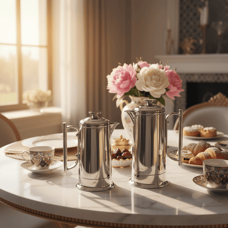 Lavin Classic 2 - Piece Vacuum Flask Set (0.6L & 1L) – Full Silver Edition - Al Kabayel Discount CentreLavin Classic 2 - Piece Vacuum Flask Set (0.6L & 1L) – Full Silver EditionThermosLAVINAl Kabayel Discount Centre