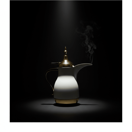Lavin Vacuum Flask 0.7L – Off White & Gold | Dallah Arabic Coffee Pot - Al Kabayel Discount CentreLavin Vacuum Flask 0.7L – Off White & Gold | Dallah Arabic Coffee PotThermosLAVINAl Kabayel Discount Centre