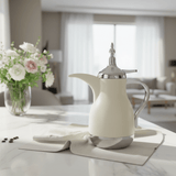 Lavin Vacuum Flask 0.7L – Off White / Silver - Al Kabayel Discount CentreLavin Vacuum Flask 0.7L – Off White / SilverThermosLAVINAl Kabayel Discount Centre