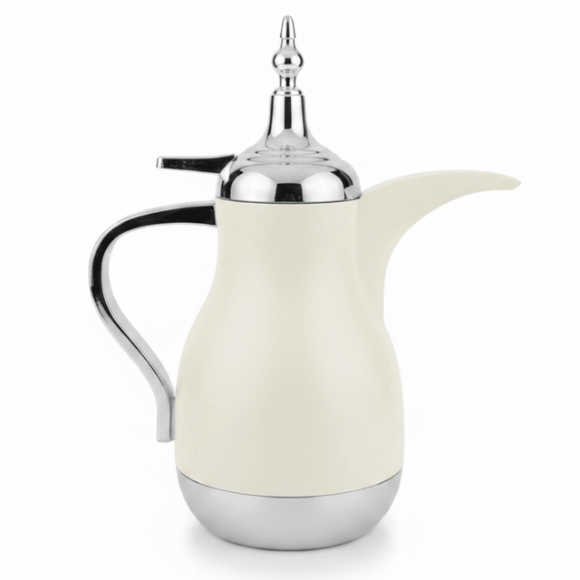Lavin Vacuum Flask 0.7L – Off White / Silver - Al Kabayel Discount CentreLavin Vacuum Flask 0.7L – Off White / SilverThermosLAVINAl Kabayel Discount Centre