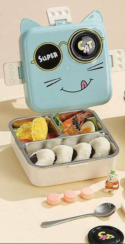 LAX SON Super Cat Individual Seal Lunch Box, 1120ml + 70ml - Al Kabayel Discount CentreLAX SON Super Cat Individual Seal Lunch Box, 1120ml + 70mlFood ContainersLAX SONAl Kabayel Discount Centre