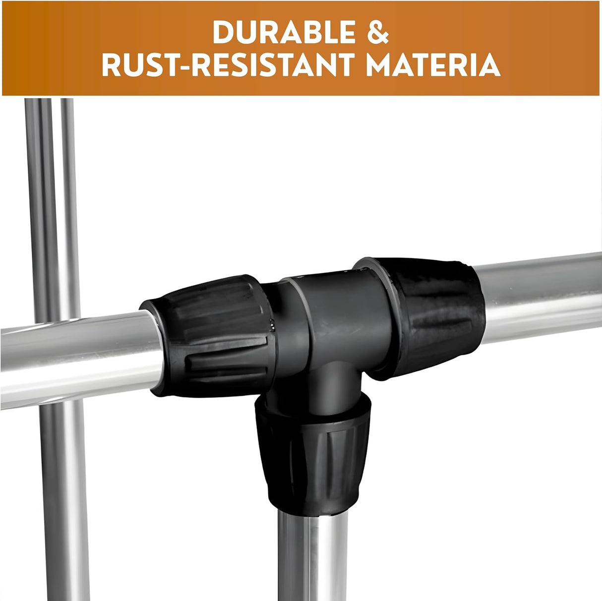 Leostar Double Garment Rack CD - 1264 | Adjustable Height | Double Rail | With Wheels 82*42*92 CM - Al Kabayel Discount CentreLeostar Double Garment Rack CD - 1264 | Adjustable Height | Double Rail | With Wheels 82*42*92 CMHome Décor AccentsLEOSTARAl Kabayel Discount Centre