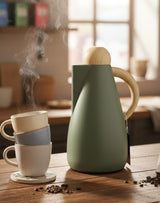 Levin Premium Vacuum Flask 1L – Fresh Green with Natural Wood - Texture Accents - Al Kabayel Discount CentreLevin Premium Vacuum Flask 1L – Fresh Green with Natural Wood - Texture AccentsThermosLEVINAl Kabayel Discount Centre