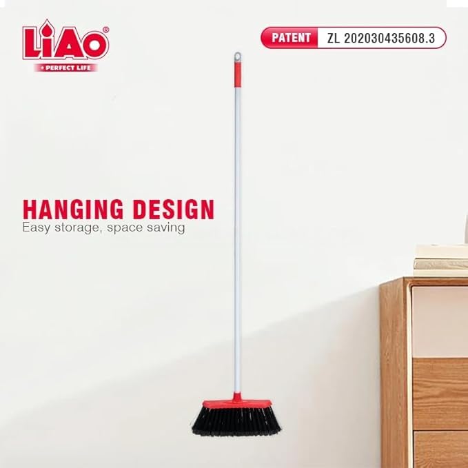 Liao Anti - Dust Broom with Long Handle 34cm142cm Red & Grey - Al Kabayel Discount CentreLiao Anti - Dust Broom with Long Handle 34cm142cm Red & GreyCleaning SuppliesLIAOAl Kabayel Discount Centre